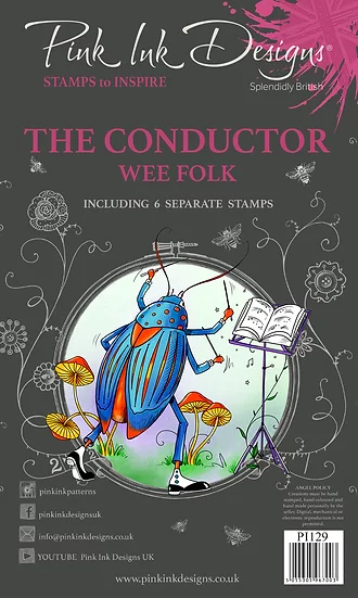 Pink Ink Designs - Stempel The Conductor - Dirigent