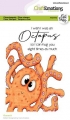 CraftEmotions Stempel - clearstamps A6 - Ocean 8 Carla Creaties - Oktopus