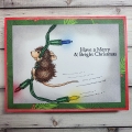 Bild 2 von Spellbinders Merry & Bright Cling Rubber Stamp Set - House Mouse Stempelgummi