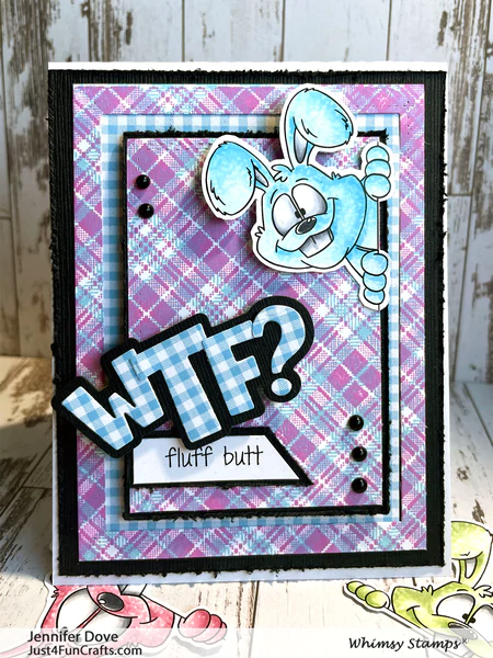 Bild 13 von Whimsy Stamps Clear Stamps - Fluff Butt - Hase