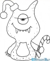 StempelBar Stempelgummi Weihnachts-Monster Hugo