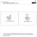 Bild 23 von Lawn Fawn Clear Stamps - Scent with Love add-on Stinktier