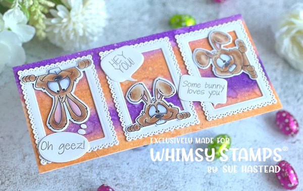 Bild 6 von Whimsy Stamps Clear Stamps - Fluff Butt - Hase