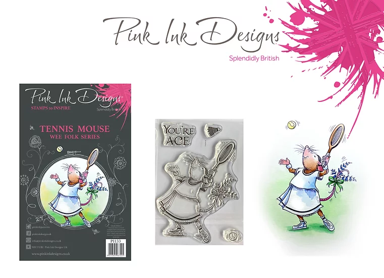 Bild 8 von Pink Ink Designs - Stempel Tennis Mouse (Tennis Maus)
