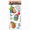 Art Impressions Clear Stamps Hedgehogs Set - Igel