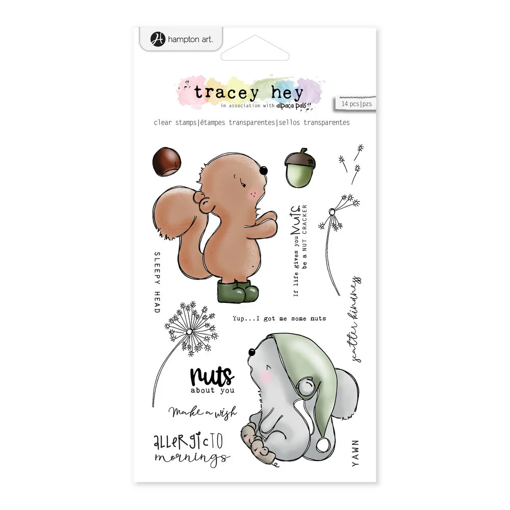 Bild 1 von Hampton Art Stamp Clear Stamps - Tracey Hey - Nuts About Your