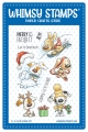 Whimsy Stamps Clear Stamps - Christmas Doggies