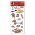Art Impressions Clearstamps Doggy Kisses Set