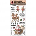 Art Impressions Clearstamps Sleigh Bells Set