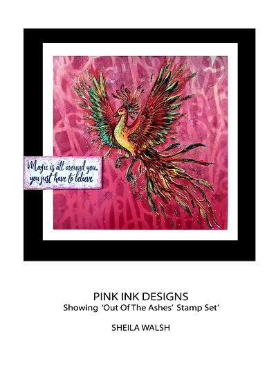 Bild 5 von Pink Ink Designs - Stempel Out Of The Ashes - Phönix