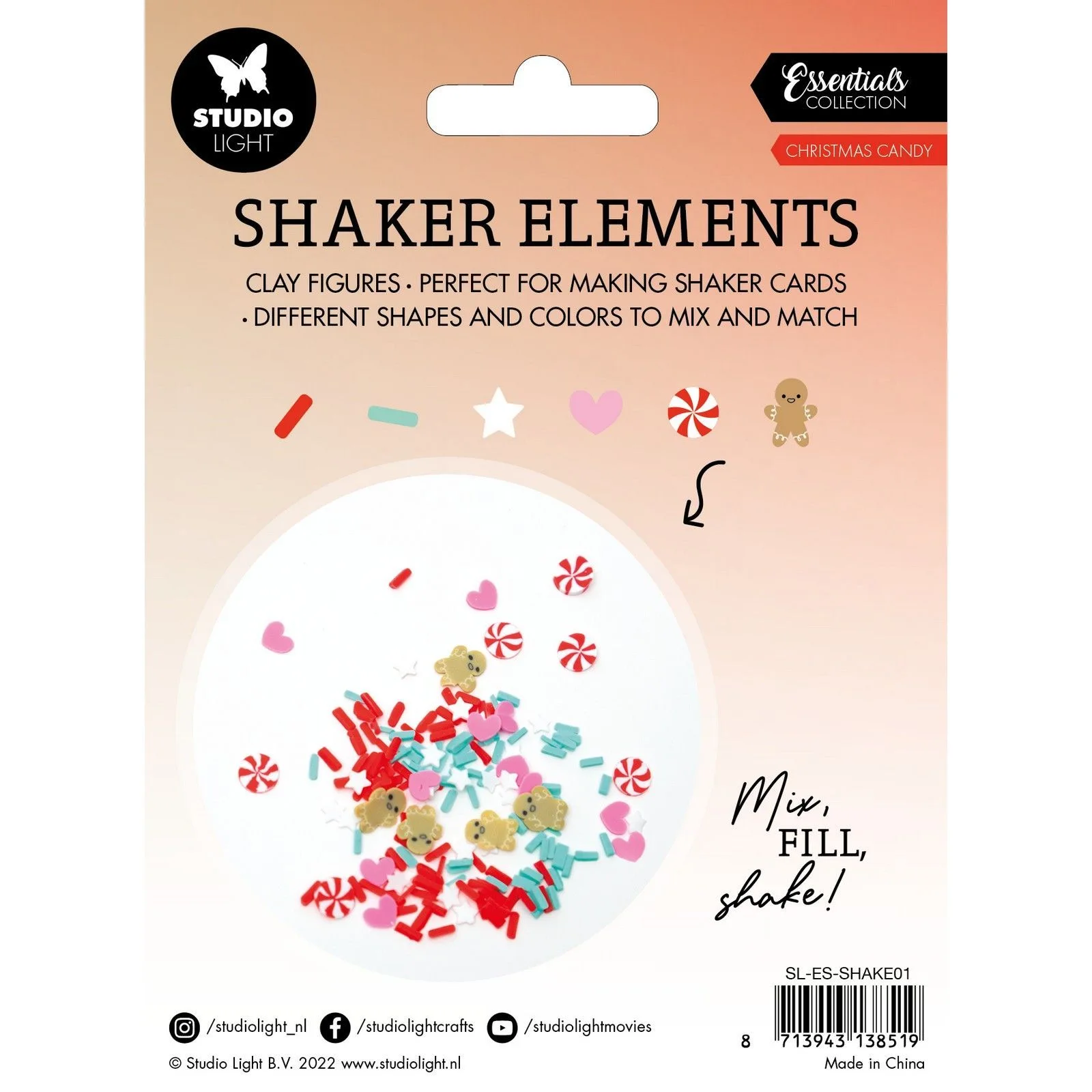 Bild 2 von Studio Light • Essentials Shaker Elements Christmas Candy
