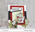 Bild 2 von Whimsy Stamps Clear Stamps - Dragon Christmas Wishes Drachen Weihnachten