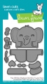 Bild 1 von Lawn Fawn Cuts  - Stanzschablone - tiny gift box elephant add-on