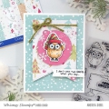 Bild 11 von Whimsy Stamps Clear Stamps - Christmas Hoo