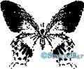 StempelBar Stempelgummi Schmetterling