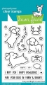 Lawn Fawn Clear Stamps  - Clearstamp Furry and Bright