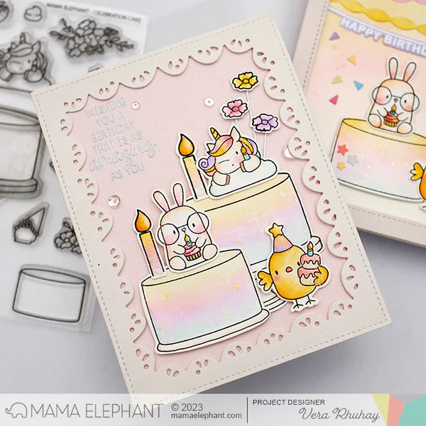 Bild 4 von Mama Elephant - Clear Stamps CELEBRATION CAKE