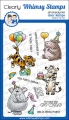 Whimsy Stamps Clear Stamps - Jungle Birthday