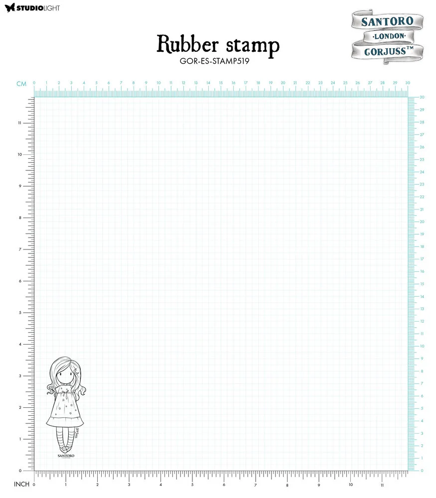 Bild 3 von Gorjuss Essentials Cling Stamp Stempelgummi - No. 15 Twilight