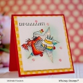 Bild 3 von Whimsy Stamps Clear Stamps  - Best Fishes - Party Fische