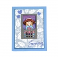Bild 10 von Art Impressions Stamp Set - Watercolor Little Girl Front & Back - Mädchen Stempel & Stanzen