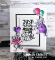 Bild 6 von Whimsy Stamps Clear Stamps - Party Monsters