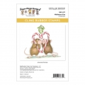 Bild 1 von Spellbinders Mistletoe Kiss Cling Rubber Stamp Set - House Mouse Stempelgummi