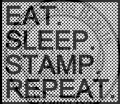 StempelBar Stempelgummi EAT. SLEEP. STAMP.