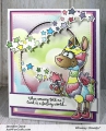 Bild 2 von Whimsy Stamps Clear Stamps  - Fairy Llamacorn Magic