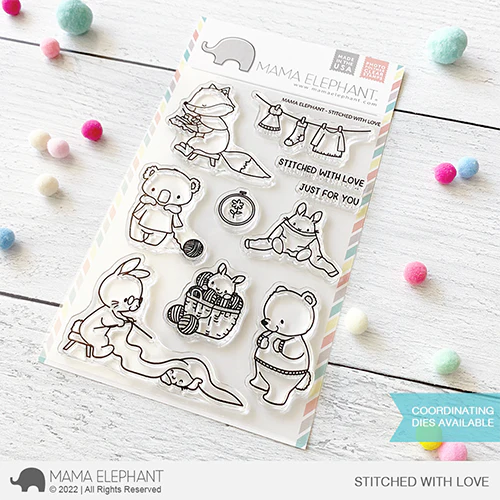 Bild 1 von Mama Elephant - Clear Stamps STITCHED WITH LOVE