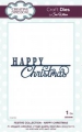 Creative Expressions Craft Die Stanze - Festive Collection Happy Christmas