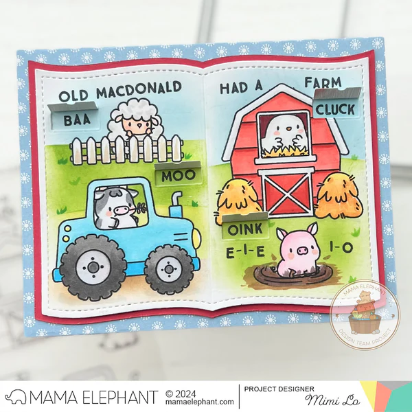 Bild 6 von Mama Elephant - Clear Stamps LITTLE AGENDA FARM
