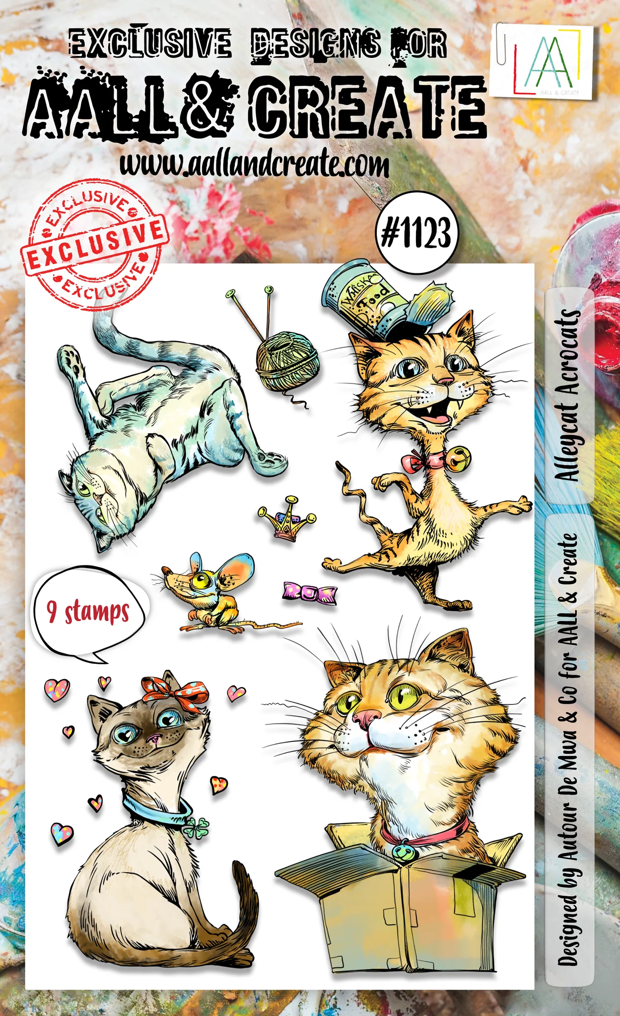AALL & Create Clear Stamps - ALLEYCAT ACROCATS