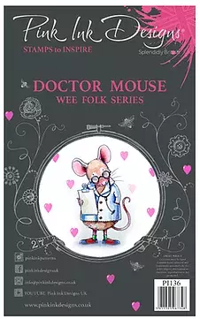 Pink Ink Designs - Stempel Doctor Mouse (Doktor Maus)