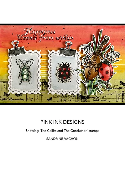 Bild 8 von Pink Ink Designs - Stempel The Cellist - Cellist