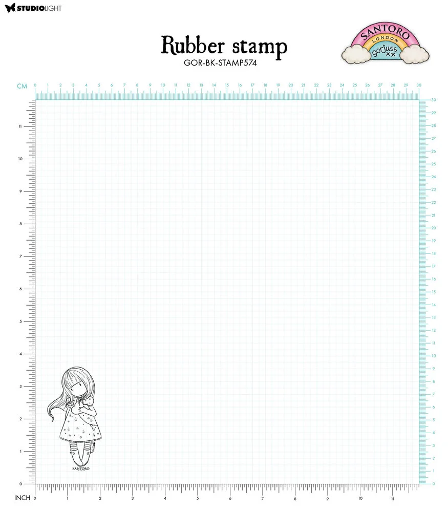 Bild 3 von Gorjuss Be Kind Rubber Stamps Stempelgummi - No. 20 Ostara