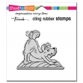 Bild 1 von Stampendous Cling Stamps Downward Dog - Stempelgummi Yoga Crazy