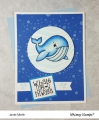 Bild 5 von Whimsy Stamps Clear Stamps - Whale of a Time - wal