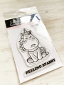 The Ink Road Clear Stamps - Grumpy Unicorn