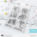 Mama Elephant - Clear Stamps SANTA BABY - Weihnachten