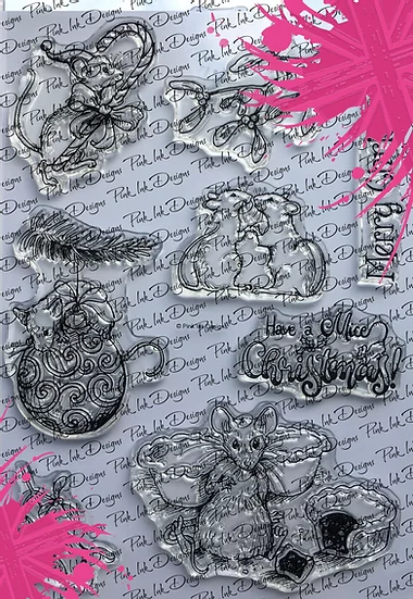 Bild 8 von Pink Ink Designs - Stempel  Merry Christ-Mouse