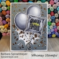 Bild 6 von Whimsy Stamps Clear Stamps - Happy Day Balloons