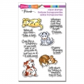 Stampendous Perfectly Clear Stamps - Puppy Therapy - Hunde Therapie