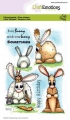 CraftEmotions Stempel - clearstamps A6 - Bunny 1 Carla Creaties