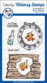 Whimsy Stamps Clear Stamps - Lookin' Shark Elements -Hai Zubehör