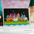 Bild 2 von Whimsy Stamps Clear Stamps - Gnome Party Row