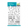 Lawn Fawn & Hero Arts Clear Stamps  - Clearstamp fawn big thanks