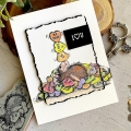 Bild 2 von Spellbinders Candy Hearts Cling Rubber Stamp Set - House Mouse Stempelgummi