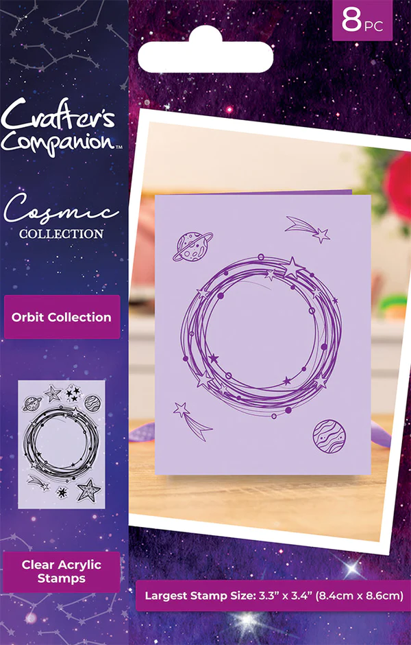 Bild 1 von Crafter's Companion - Cosmic Collection Clear Stamps - Orbit Collection