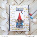 Bild 8 von Whimsy Stamps Clear Stamps  - Gnome Birthdays -  Gnomengeburtstage